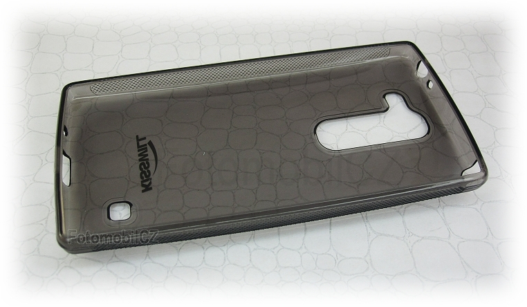 Kisswill TPU černé transparentní silikonové pouzdro pro LG Spirit