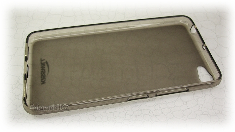 Kisswill TPU černé transparentní silikonové pouzdro pro Lenovo S60