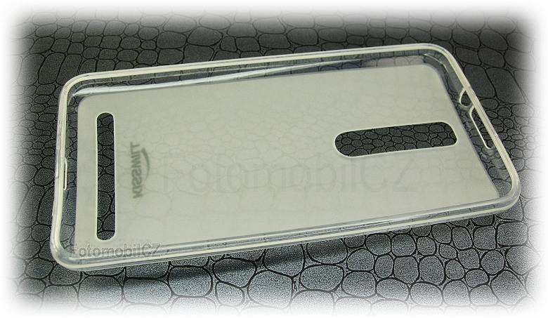 Kisswill TPU silikonové transparentní pouzdro pro Asus Zenfone 2 ZE550ML / ZE551ML