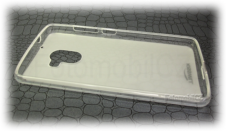 Kisswill TPU silikonové transparentní pouzdro pro Lenovo A7010 + sklo na displej