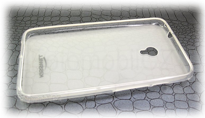 Kisswill TPU silikonové transparentní pouzdro pro Vodafone Smart Turbo 7