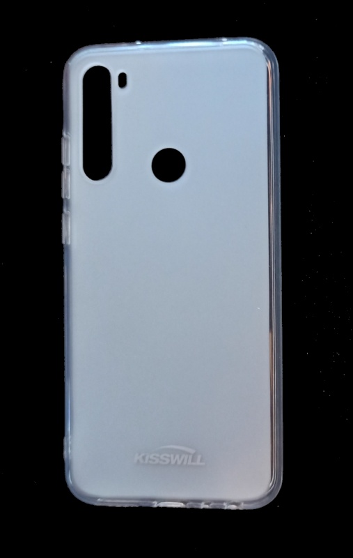 Kisswill TPU silikonové pouzdro pro Xiaomi Redmi Note 8T Transparent + ochranné sklo na displej