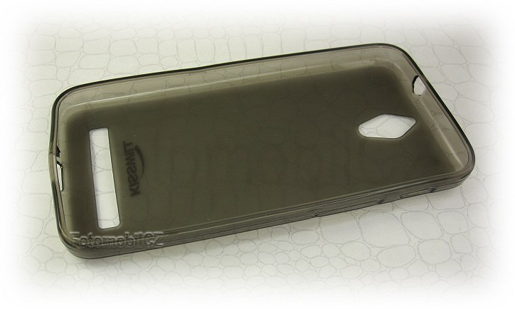 Kisswill TPU černé transparentní silikonové pouzdro pro Asus ZenFone C ZC451CG