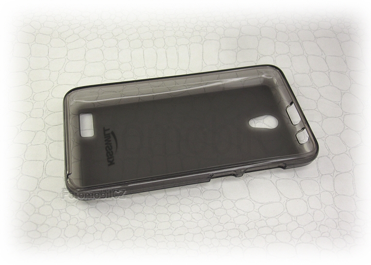 Kisswill TPU černé transparentní silikonové pouzdro pro Lenovo A319