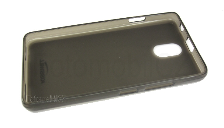 Kisswill TPU černé transparentní silikonové pouzdro pro Lenovo Vibe P1m