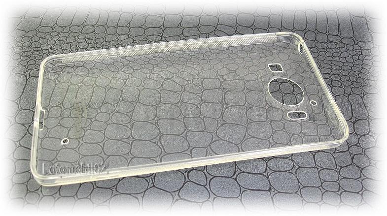 Kisswill TPU silikonové transparentní pouzdro pro Nokia Lumia 950