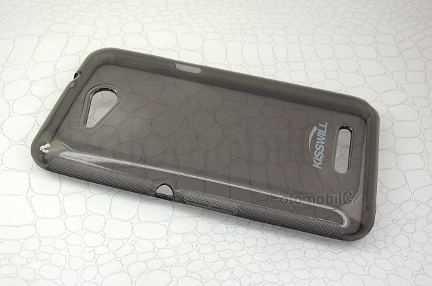 Kisswill TPU černé transparentní silikonové pouzdro pro Sony E2003 Xperia E4g