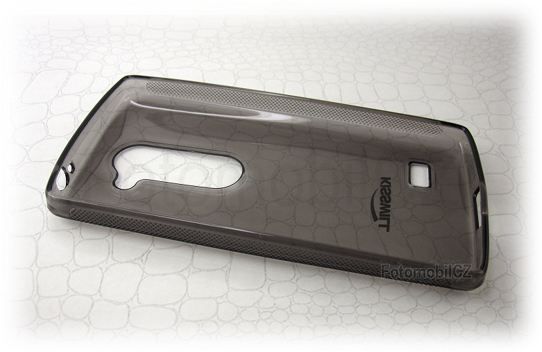 Kisswill TPU černé transparentní silikonové pouzdro pro LG Leon