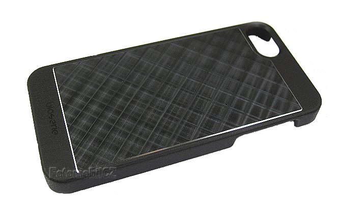 Krusell zadní kryt ALUCOVER Grid pro iPhone 5 / 5S / SE, černá