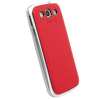 Krusell zadní kryt DONSÖ pro Samsung Galaxy S III (i9300), červená
