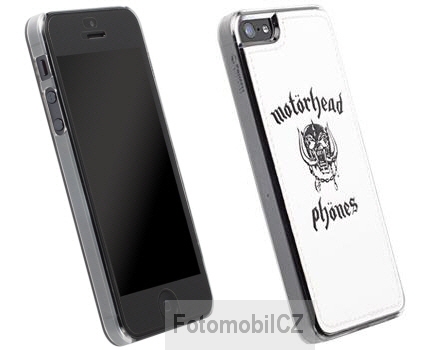 Krusell zadní kryt METROPOLIS pro Apple iPhone 5 / 5S / SE, bílá/černá