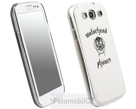 Krusell zadní kryt METROPOLIS pro Samsung Galaxy S III (i9300), bílá/černá