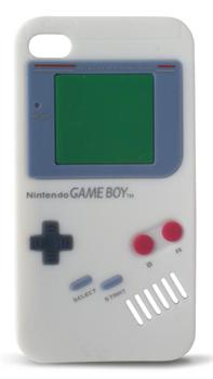 Ksix Freestyle zadní kryt GAMEBOY pro iPhone4/4S, šedá