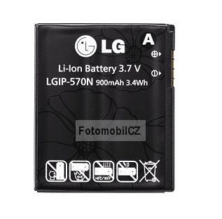 LG baterie LGIP-570N  Li-Ion 900 mAh pro LG BL20, GM310