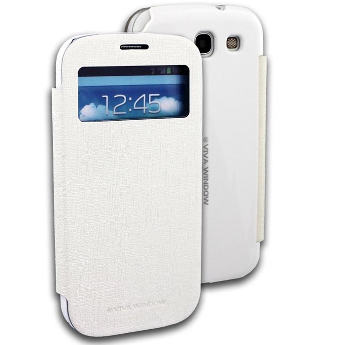 Mercury Viva Window Pouzdro pro Samsung i9300 Galaxy S3 White + fólie na displej