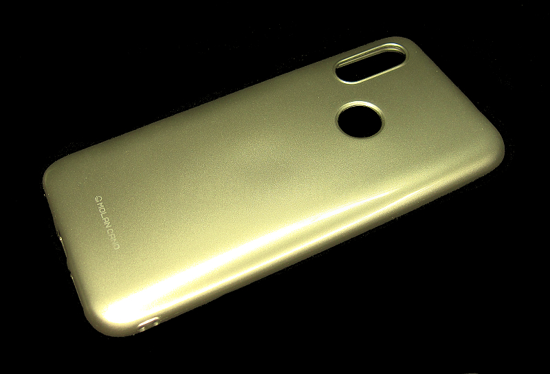 Molan Cano Jelly TPU silikonové pouzdro kryt pro Xiaomi Redmi 7 GOLD zlatá barva