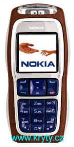 Kryt Nokia 3220 Red červený originální
