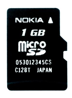 Nokia paměťová karta MU-22, microSD 1 GB