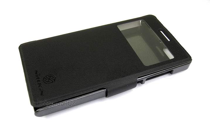 Nillkin Fresh S-View Pouzdro Black pro Huawei Ascend G6