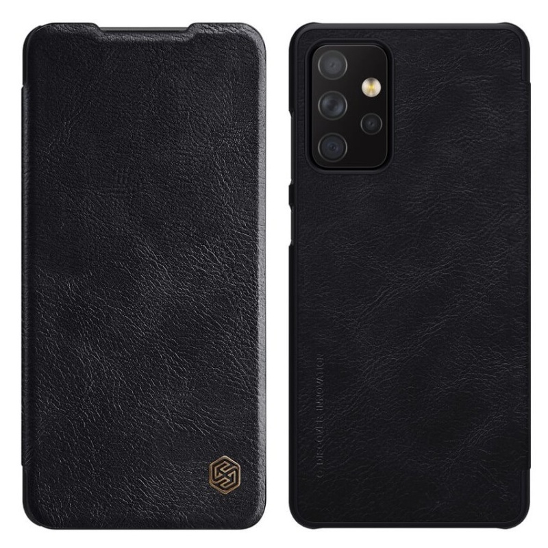 Nillkin Qin knížkové pouzdro pro Samsung Galaxy A72 Black