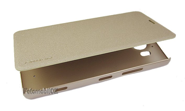 Nillkin Sparkle Folio Pouzdro GOLD zlatá barva pro Nokia Lumia 950