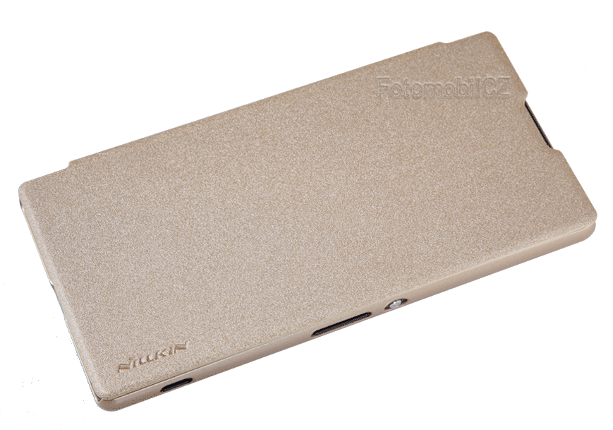 Nillkin Sparkle Folio Pouzdro GOLD zlatá barva pro Sony F3211 Xperia XA Ultra