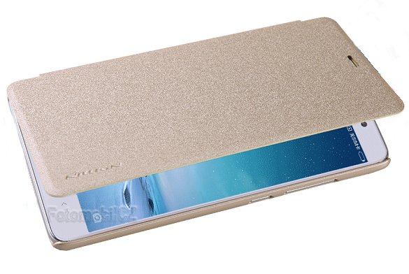 Nillkin Sparkle Folio Pouzdro GOLD zlatá barva pro Xiaomi Redmi Note 3 150mm
