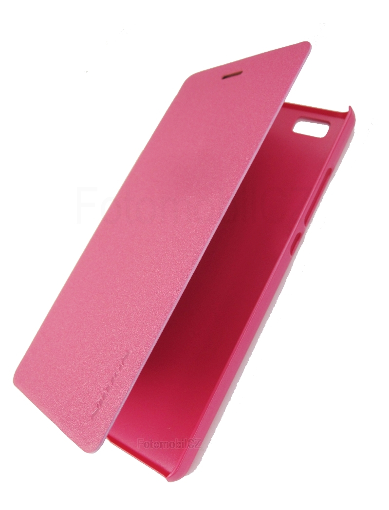 Nillkin Sparkle Folio Pouzdro PINK růžová barva pro Huawei Ascend P8 Lite