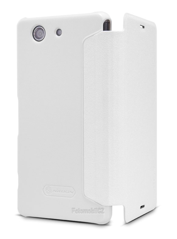 Nillkin Sparkle Folio Pouzdro White pro Sony D5803 Xperia Z3 compact