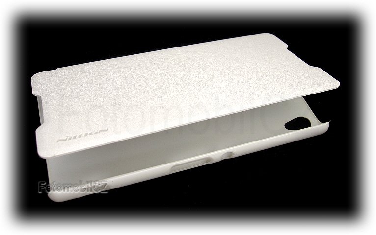 Nillkin Sparkle Folio Pouzdro White pro Sony E6553 Xperia Z3+