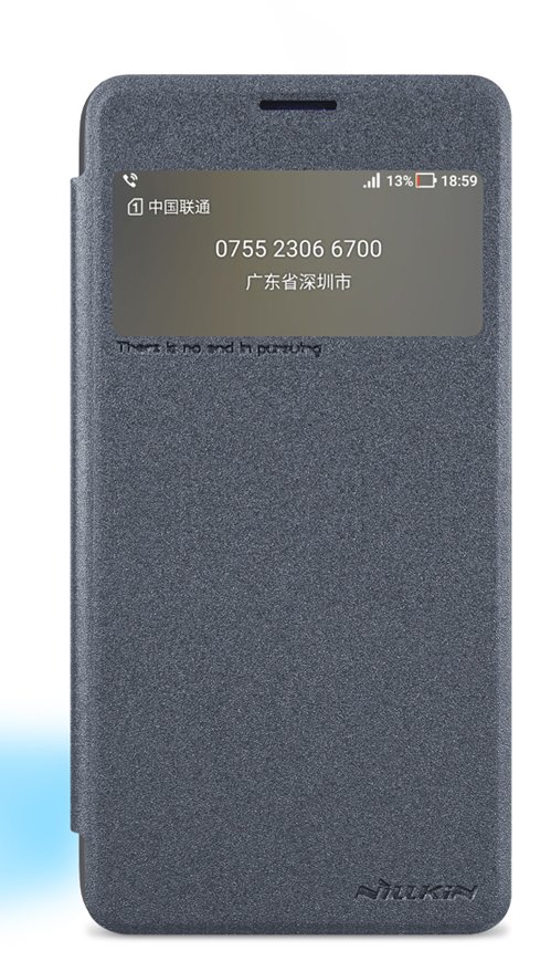 Nillkin Sparkle S-View Pouzdro Black pro ASUS Zenfone 4 Max ZC554KL