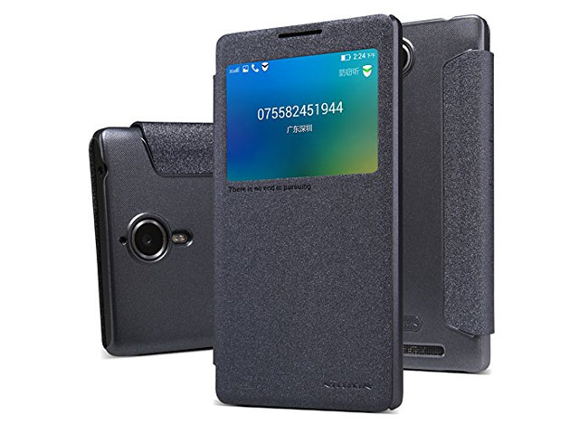 Nillkin Sparkle S-View Pouzdro Black pro Lenovo P90