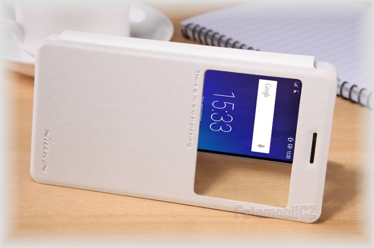 Nillkin Sparkle S-View Pouzdro White pro Lenovo P1m
