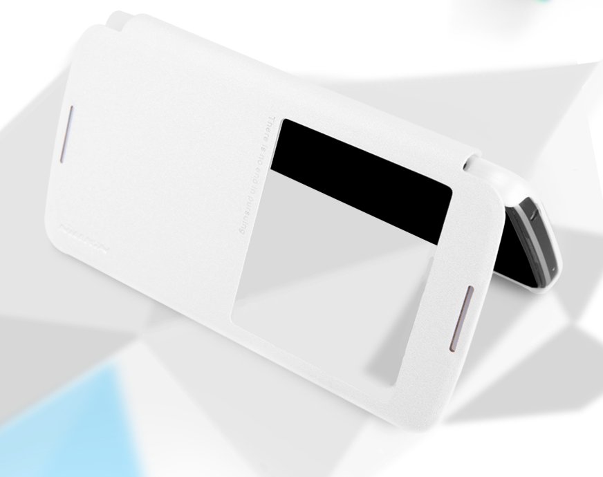 Nillkin Sparkle S-View Pouzdro White pro Alcatel Idol 3 5.5