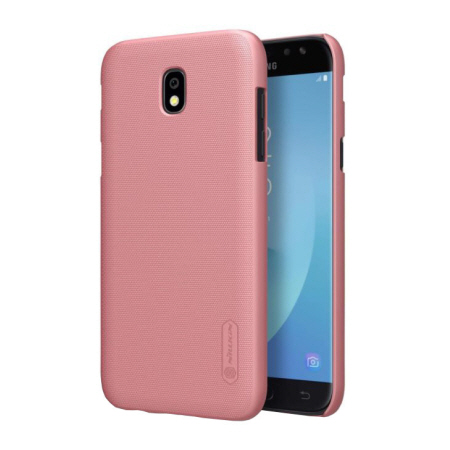 Nillkin Super Frosted Zadní Kryt + fólie Rose GOLD zlatá barva pro Samsung J530 Galaxy J5 2017