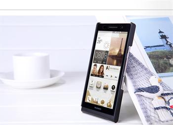 Nillkin Super Frosted Zadní Kryt + fólie Black pro Huawei P6 Ascend