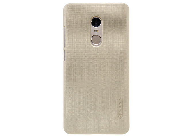 Nillkin Super Frosted Zadní Kryt + fólie GOLD zlatá barva pro Xiaomi Redmi Note 4