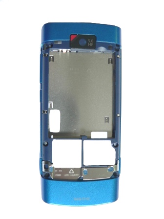 Nokia X3-02 Petrol Blue Střední Díl