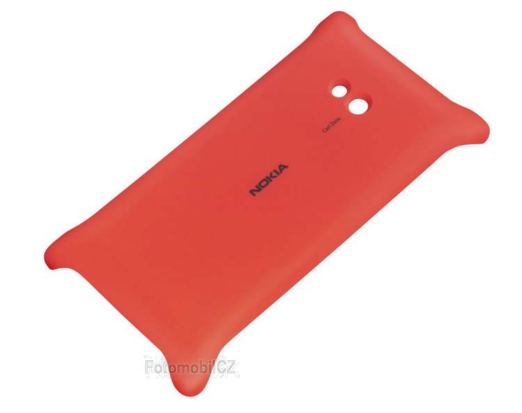 Nokia kryt pro bezdrátové nabíjení CC-3064 pro Nokia Lumia 720, červená