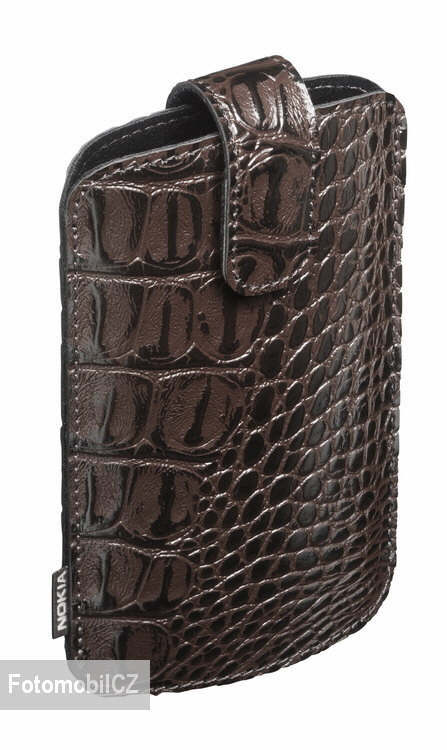 Univerzální Nokia pouzdro CP-521, hnědá