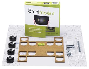 Omnimount OMF - univerzální úchyt pro zavěšení menší a střední ploché TV na stěnu