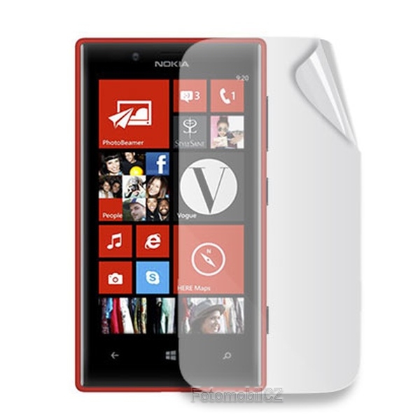 Ochranná fólie displeje CELLY Screen Protector pro Nokia Lumia 720, 2ks, lesklá