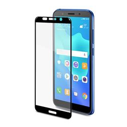 Ochranné tvrzené sklo CELLY Full Glass pro Huawei Y5 2018, černé