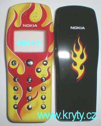 Kryt + klávesnice Nokia 3210 SKR-41 plameny