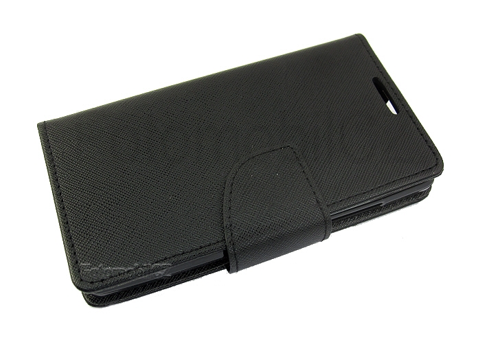 Fancy diářové Book Pouzdro Black pro LG Zero