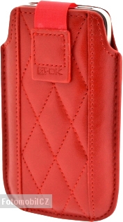 Pouzdro s vysunováním Samsung i9300 Galaxy S III. červené