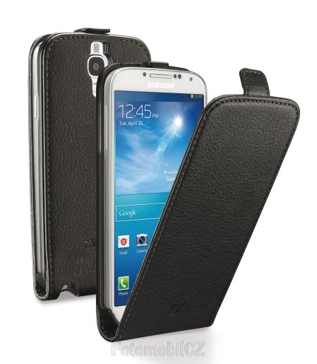 Pouzdro CellularLine Flap Essential pro Samsung Galaxy Note 3, černé
