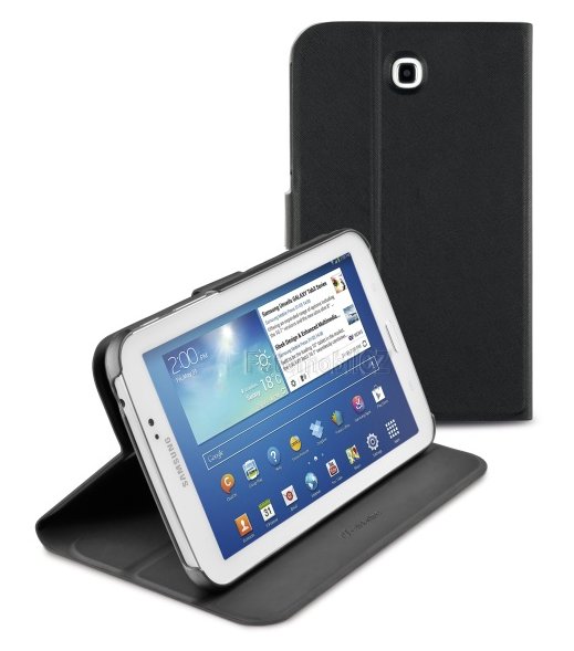 Pouzdro se stojánkem CellularLine Folio pro Samsung Galaxy Tab 3 7.0, černé