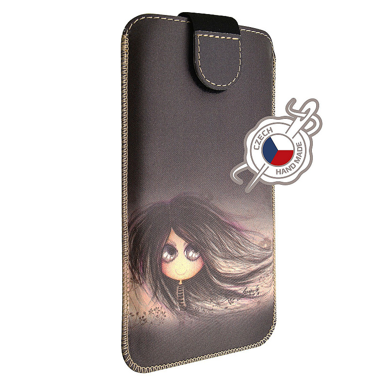 Pouzdro FIXED Soft Slim Dušinky, Dušana Rapošová, velikost 5XL, motiv Antonie