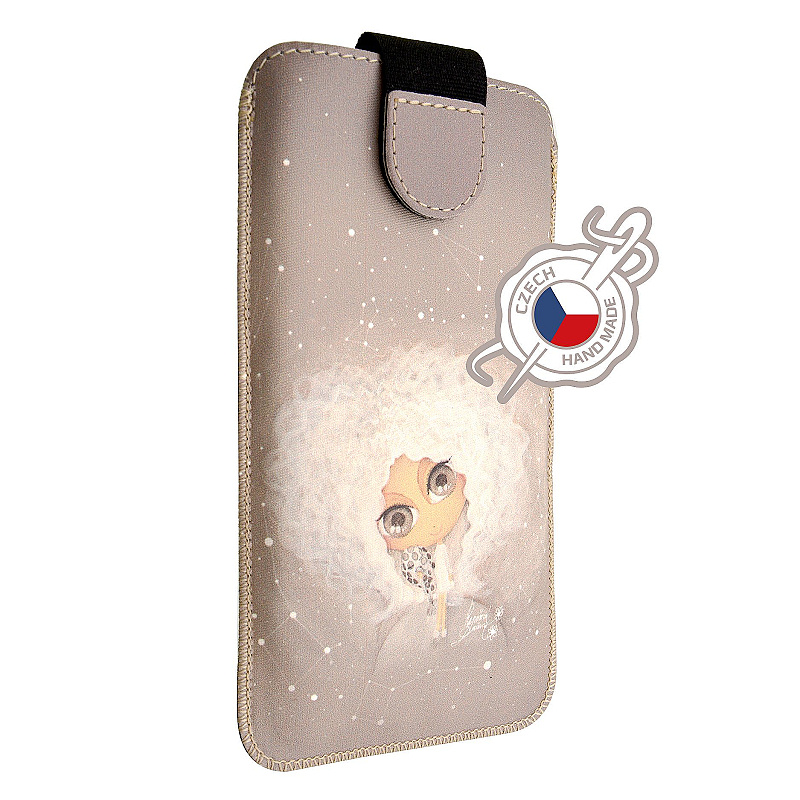 Pouzdro FIXED Soft Slim Dušinky, Dušana Rapošová, velikost 4XL, motiv Kateřina